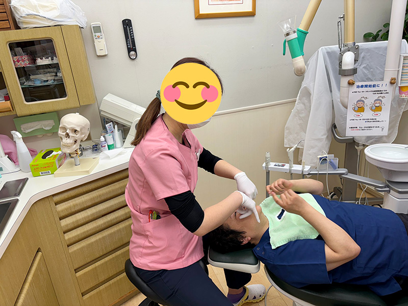 青森県三沢市の歯医者よしだ歯科医院インビザライン治療(マウスピース型の矯正装置)歯周病・オーラルケア・虫歯治療・矯正歯科・小児歯科のブログ。先日よしだ歯科医院では「咬筋マッサージ」という研修を、東京から歯科衛生士　鈴木由佳先生をお招きして行いました。