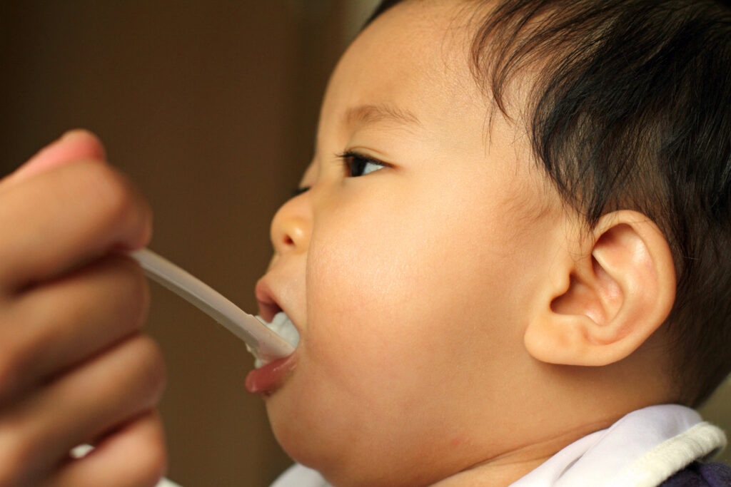 青森県三沢市　歯医者　小児　離乳食