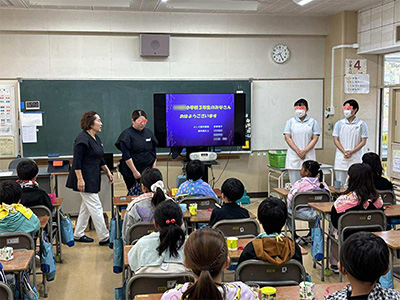 今年も小学校の３年生のみなさんに、歯みがき指導を行いました！
